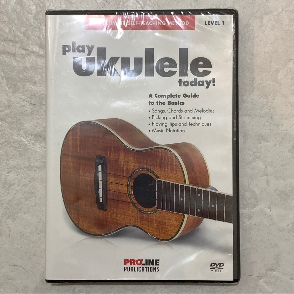 Play Ukulele Today! DVD New